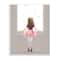 Stupell Industries Little Ballerina Dancer Girl Butterfly Pink Purple Wood Wall Plaque